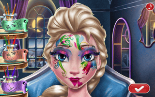 Elsa New Year Makeup game cover