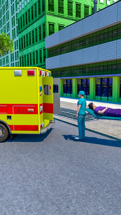 Emergency Ambulance Driving Game