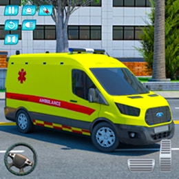 Emergency Ambulance Driving Game