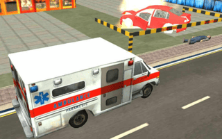 Emergency Ambulance Simulator game cover