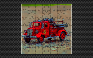 Emergency Vehicles Jigsaw game cover