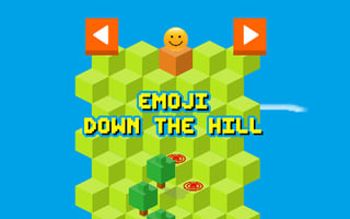 Emoji Down The Hill game cover