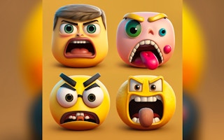 Emoji Movie Puzzle Rush game cover