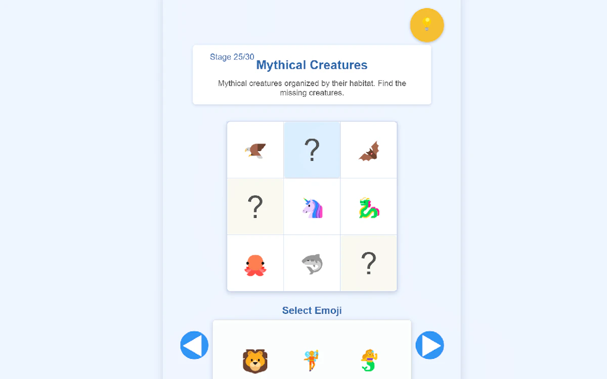Play Emoji Sort 30 — free online Casual game