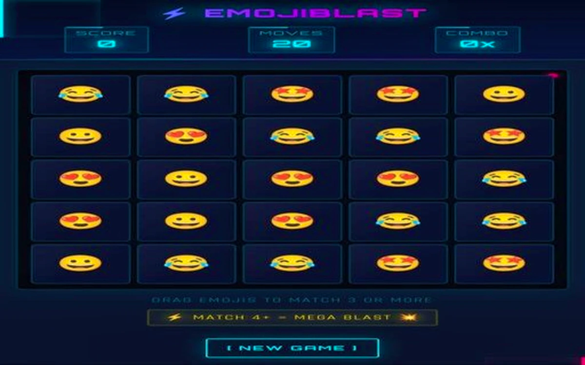 Play Emojiblast — free online Match 3 game