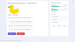 Emotional Support Duck