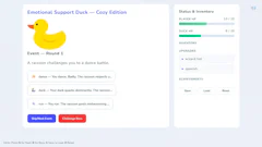 Emotional Support Duck