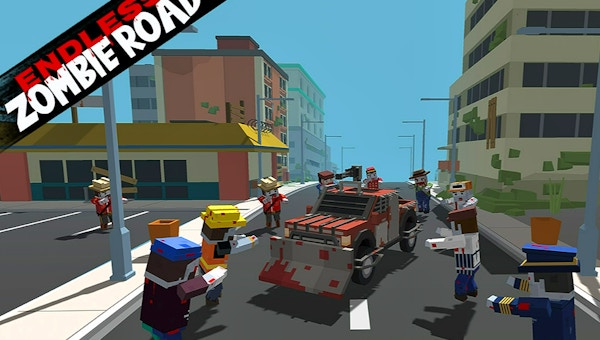 Endless Zombie Road 🕹️ Play Now on GamePix