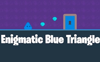 Enigmatic Blue Triangle