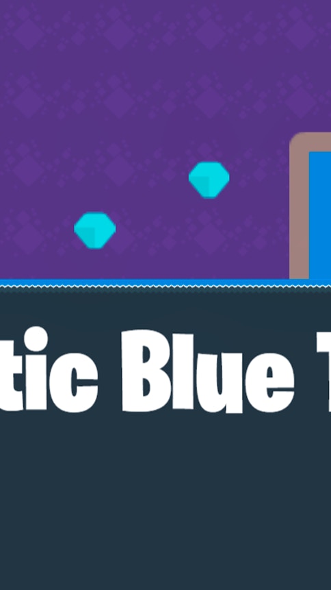 Enigmatic Blue Triangle