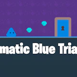 Enigmatic Blue Triangle