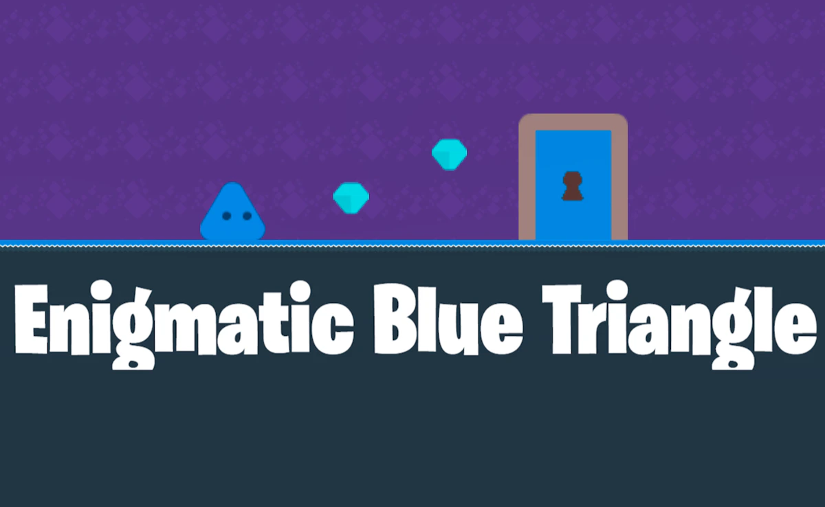Enigmatic Blue Triangle game thumbnail