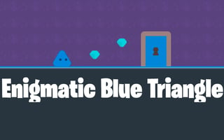 Enigmatic Blue Triangle game cover
