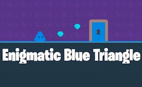 Enigmatic Blue Triangle