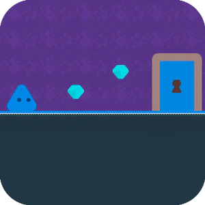 Enigmatic Blue Triangle Thumbnail