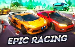 Epic Racing game cover