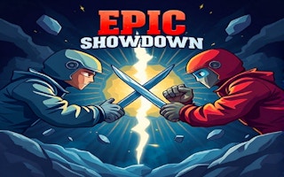 Epic Showdown Rock Paper Scissors game cover