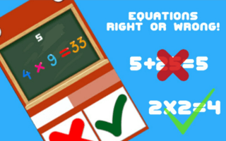Equations Right Or Wrong! game cover