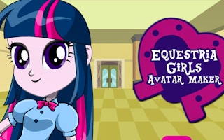 Equestria Girls Avatar Maker game cover