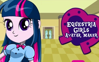 Equestria Girls Avatar Maker game cover