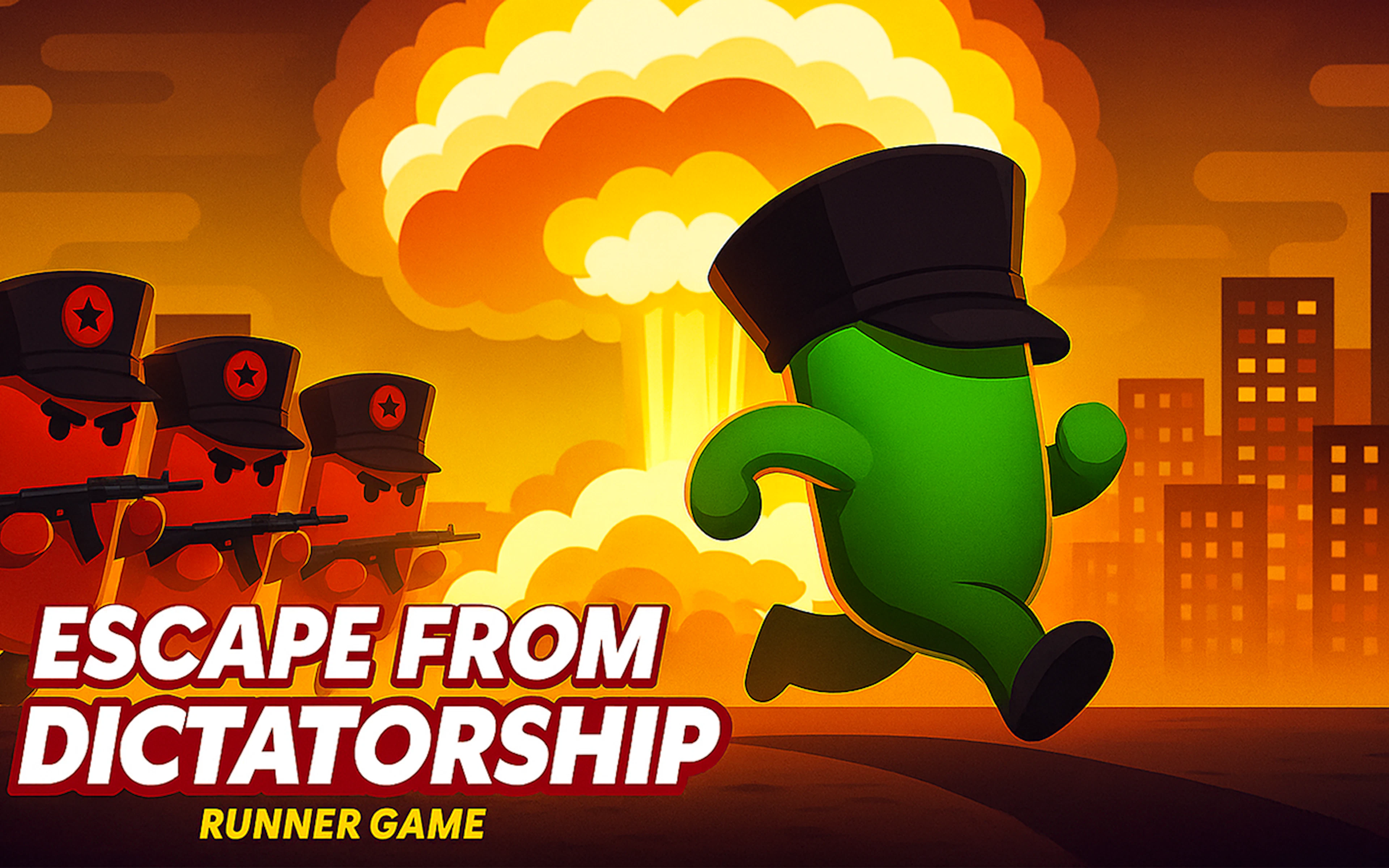 Escape from Dictatorship Runner Game