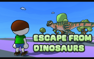 Escape From Dinosaurs game cover