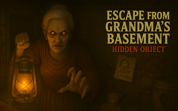 Escape From Grandma’s Basement – Hidden Object