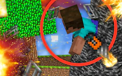 Escape from the Prison in Mineblock! Destruction!