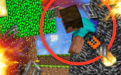 Escape from the Prison in Mineblock! Destruction!