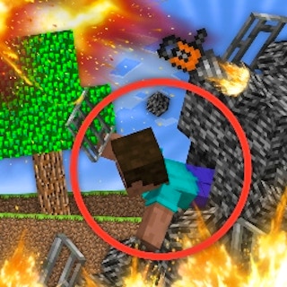 Escape from the Prison in Mineblock! Destruction!