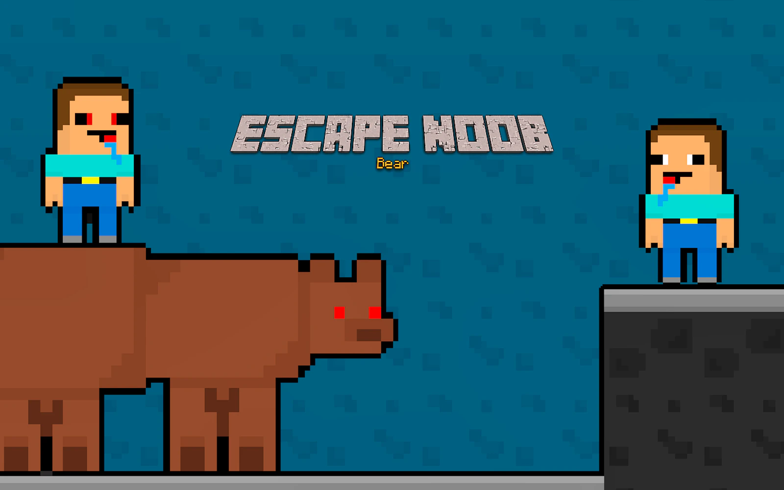 Escape Noob — free online arcade game on Glaze Games