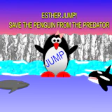 Esther the Penguin. Jump!