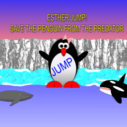Juega gratis a Esther the Penguin. Jump!