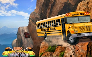 Euro School Driving Coach 3d game cover