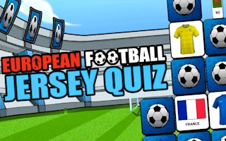 European Football Jersey Quiz game cover