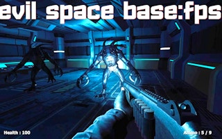 Evil Space Base Fps game cover