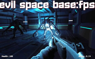 Evil Space Base Fps game cover