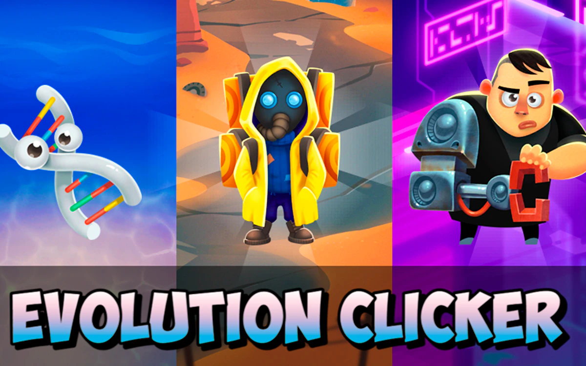 Play Evolution Clicker — free online Clicker game