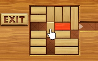 Exit: Unblock Red Wood Block