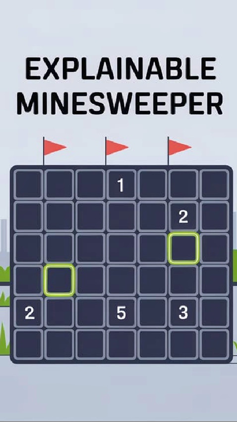 Explainable Minesweeper