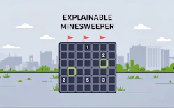 Explainable Minesweeper