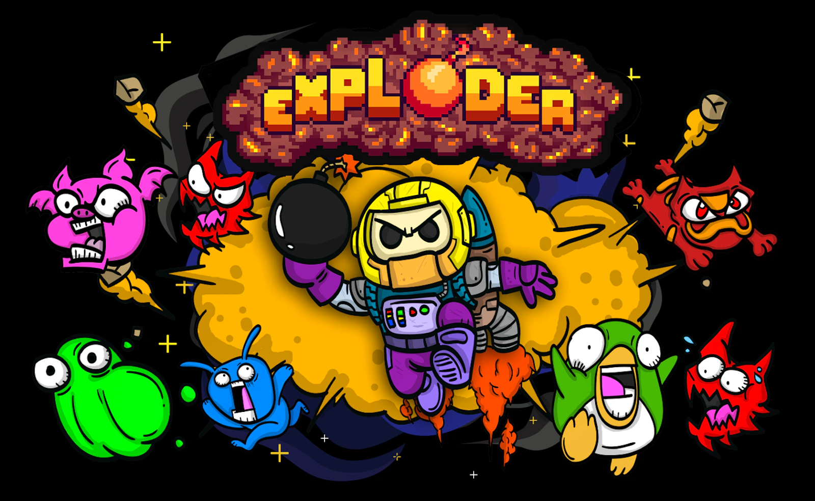 Exploder.io — free online action game on Glaze Games