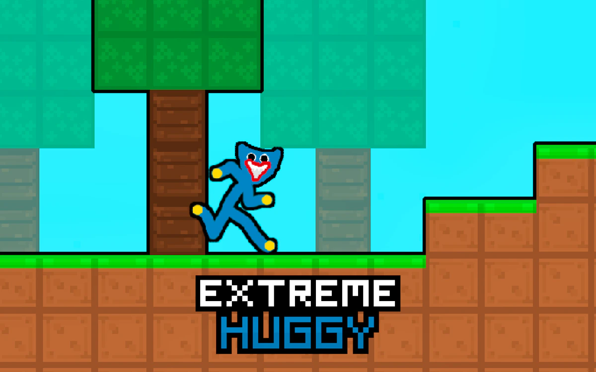 Play Extreme Huggy — free online Platformer game