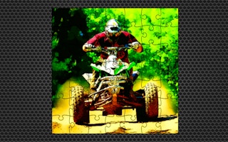 Extreme Quad Bike Jigsaw game cover