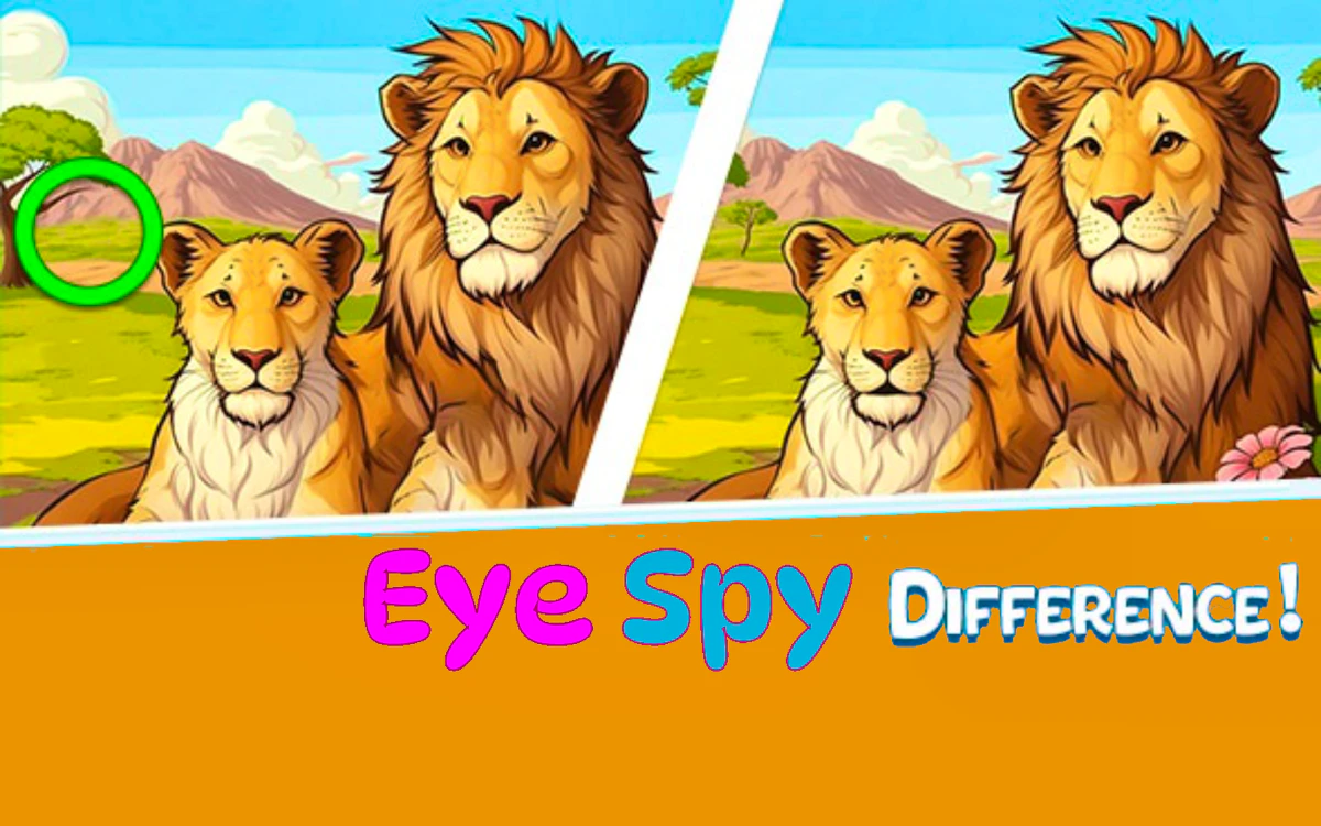 Play Eye Spy Difference The Garden — free online Brain game