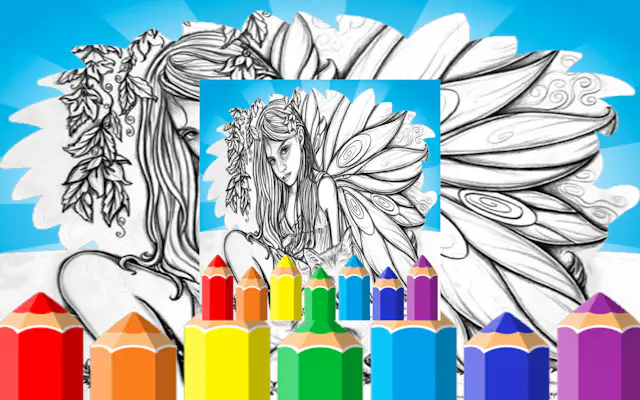 Fairy Coloring Pages
