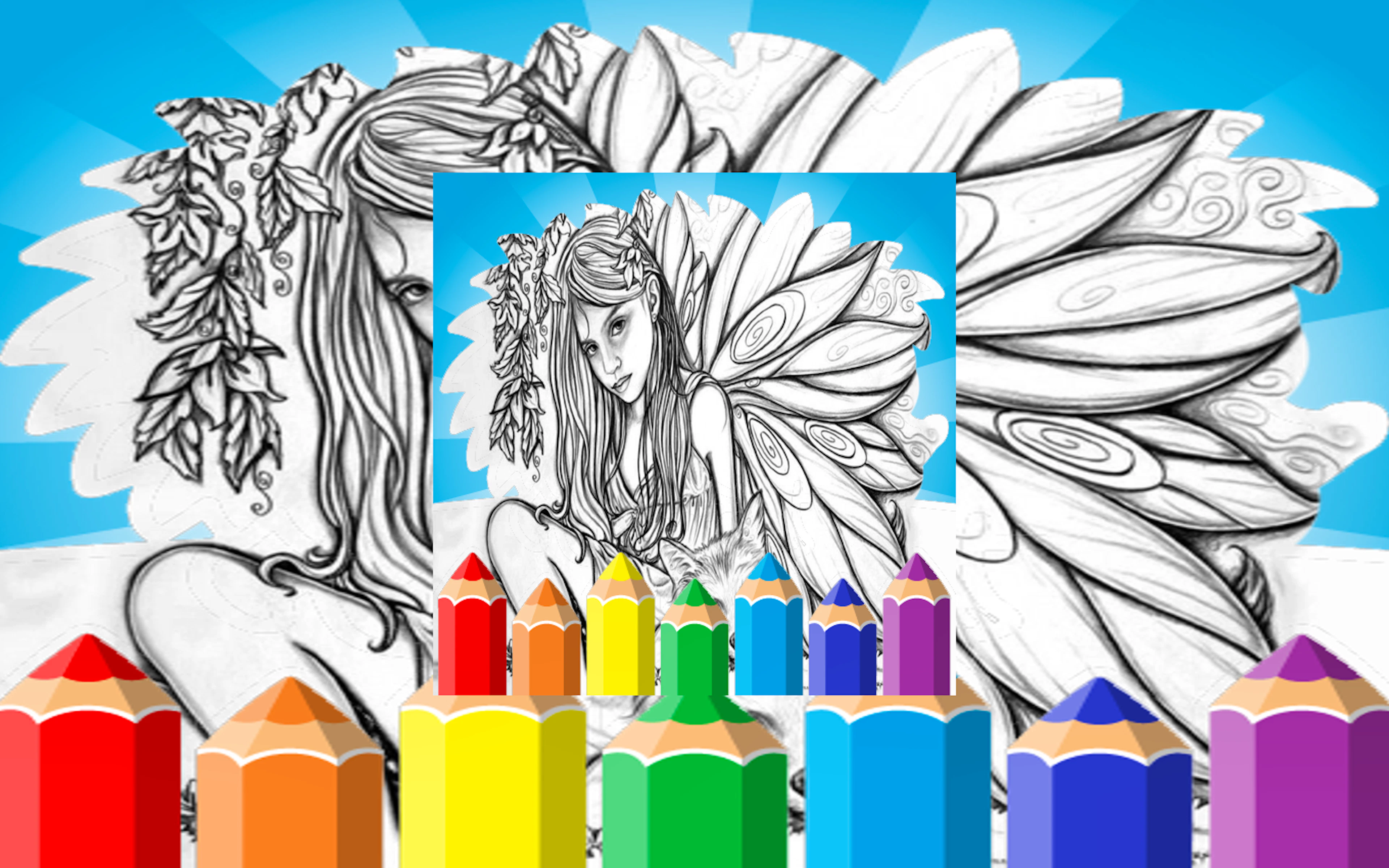 Fairy Coloring Pages