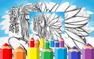 Fairy Coloring Pages