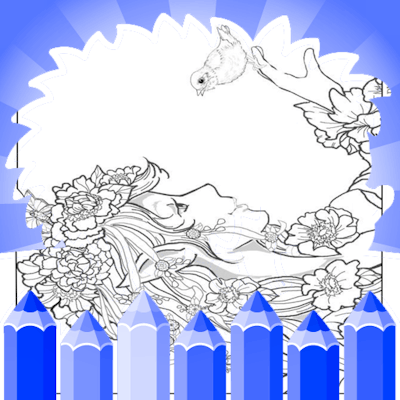 Fairy Coloring Pages By Gamepix