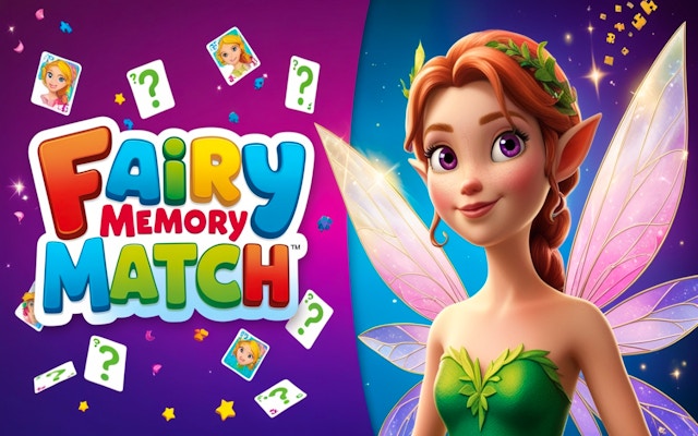 Fairy Memory Match Game